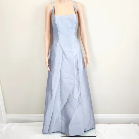 Alfred Sung Sleeveless Square-Neck Princess Line Gown Size 8 - Picture 2 of 12